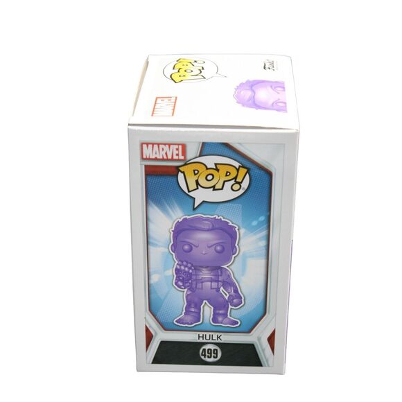 Funko POP! Marvel Avengers Endgame Purple Chrome Hulk #499 Walmart Exclusive - Picture 5 of 11